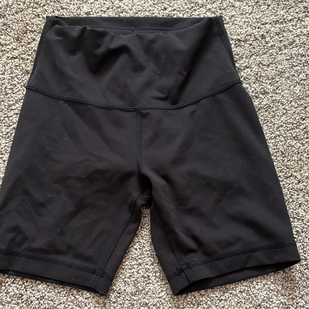 lululemon athletica Black Bike Shorts
